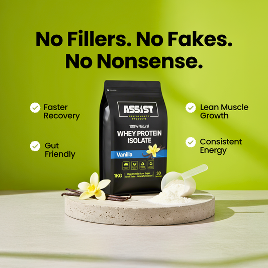 Assist™ Ultra-Pure Whey Protein Isolate (1kg Bag)